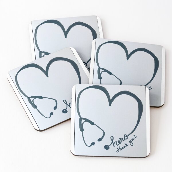 Item preview, Hero, thank you nurses & doctors designed and sold by Paintingladycat.