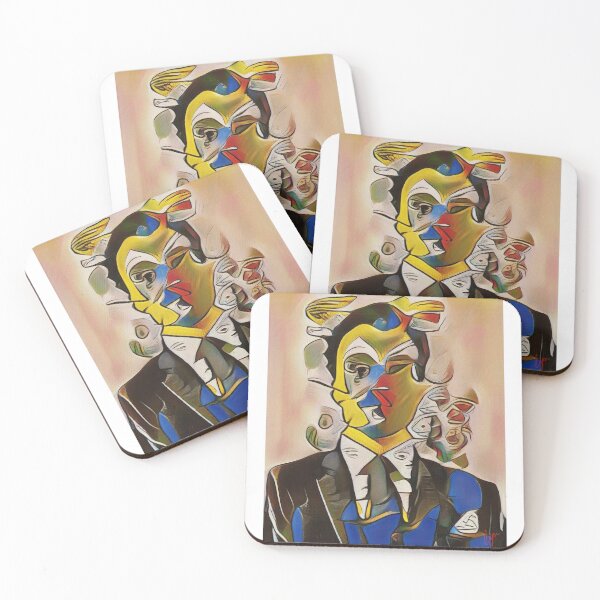 Item preview, Abstract Portrait of a Businessman titled "First-World Problems" designed and sold by CynthiaCharlene.