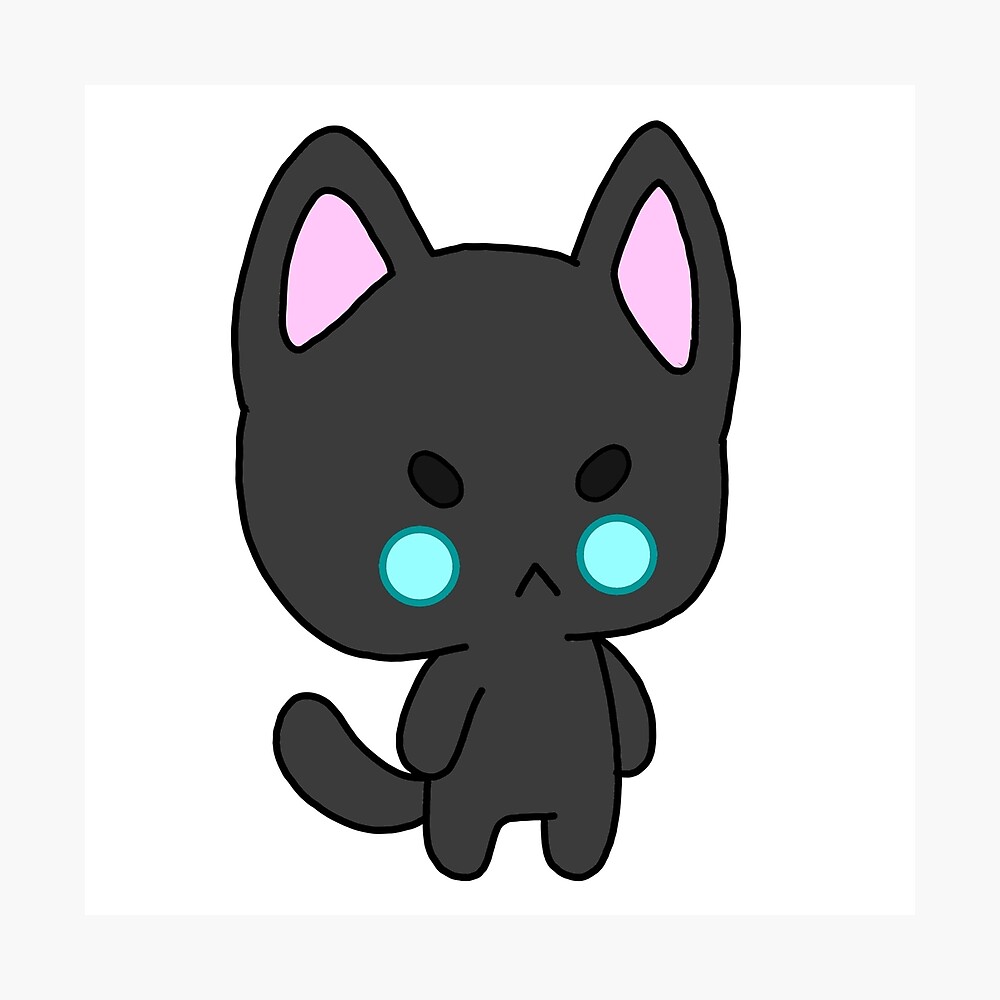Black cat chibi