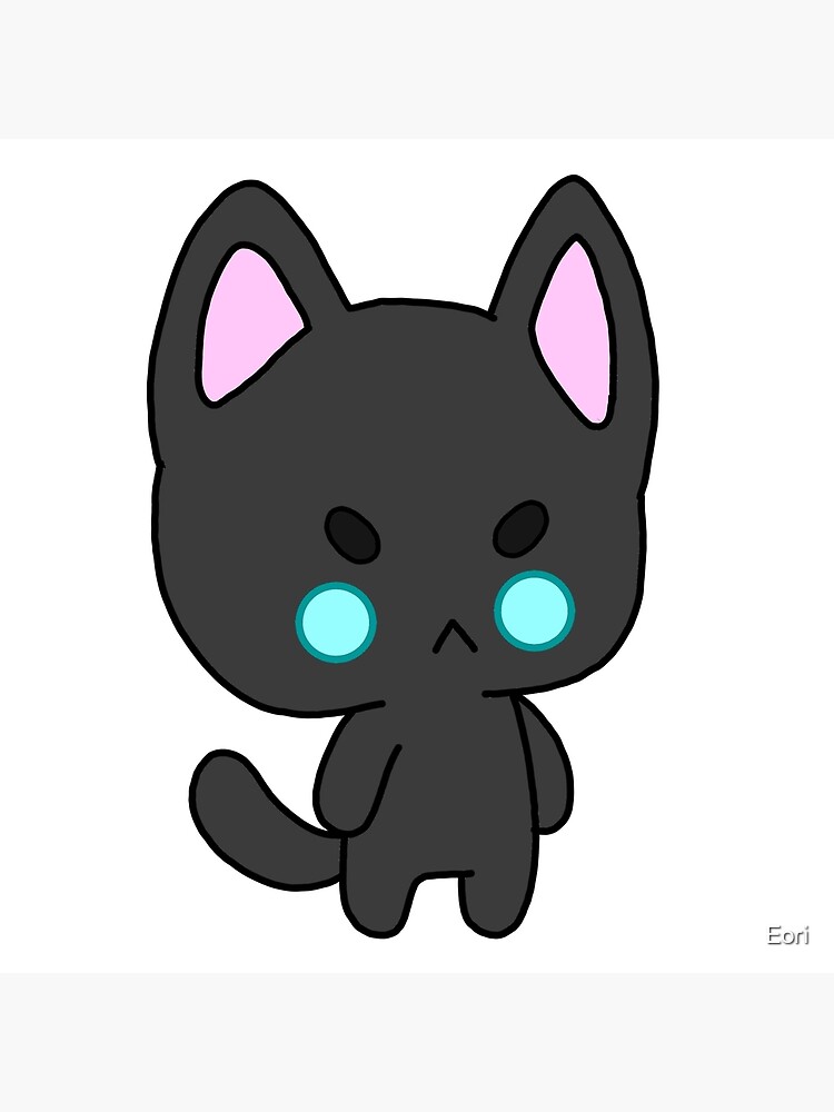 Chibi cheap black cat