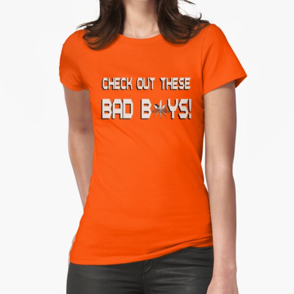 NK - Women's Design "Check out these bad boys" Fitted T-Shirt