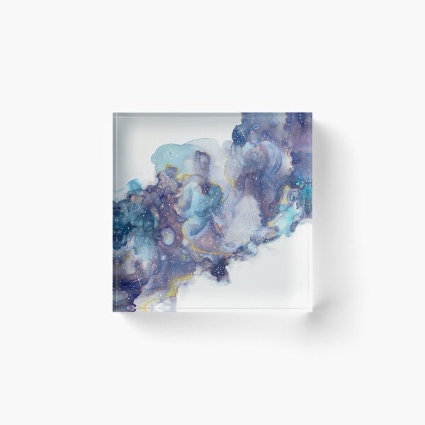 Glasgow space Acrylic Block