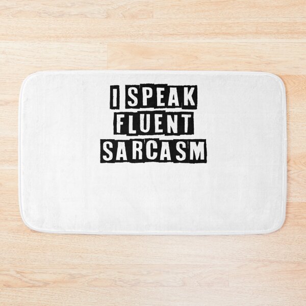 Item preview, I Speak Fluent Sarcasm mask, Funny Sarcastic Men's Women's masks Top, Girls Ladies TShirt Gift Ideas Fun Slogan Tee Shirt. designed and sold by Noussairox.