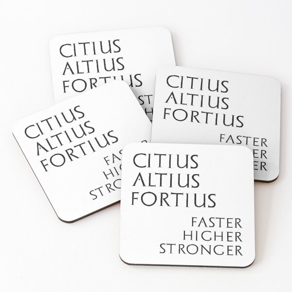 Item preview, Citius, Altius, Fortius designed and sold by adiosmillet.