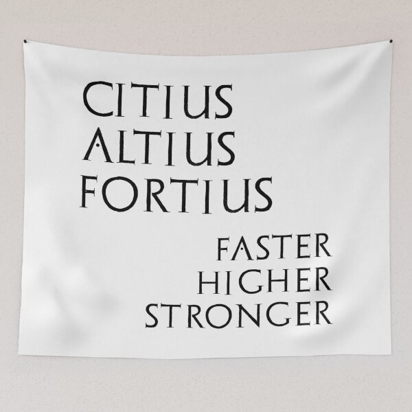 Item preview, Citius, Altius, Fortius designed and sold by adiosmillet.