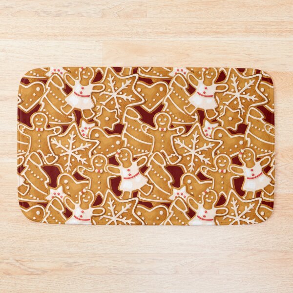 Item preview, Christmas Gingerbread Pattern  designed and sold by newburyboutique.