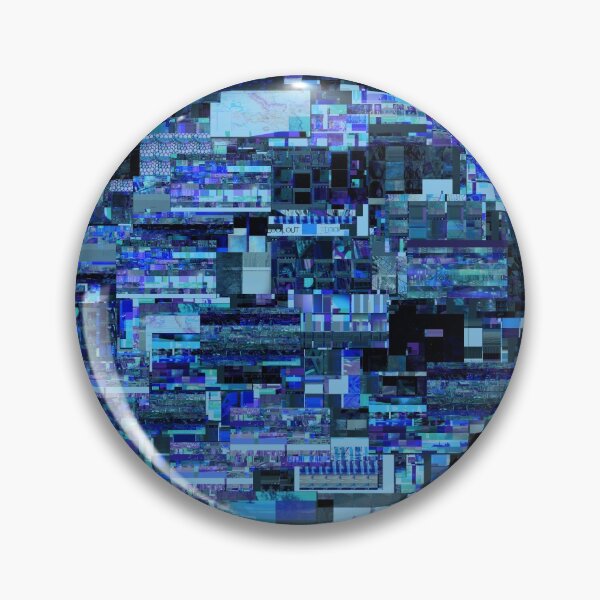 Item preview, Glitch #2 in Blue designed and sold by QGPennyworth.