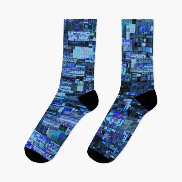 Item preview, Glitch #2 in Blue designed and sold by QGPennyworth.