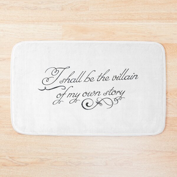 Item preview, I Shall Be The Villain - text only designed and sold by QGPennyworth.