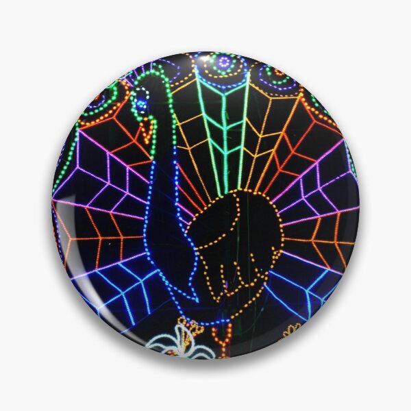Item preview, Peacock In Lights designed and sold by LisaWootenPhoto.