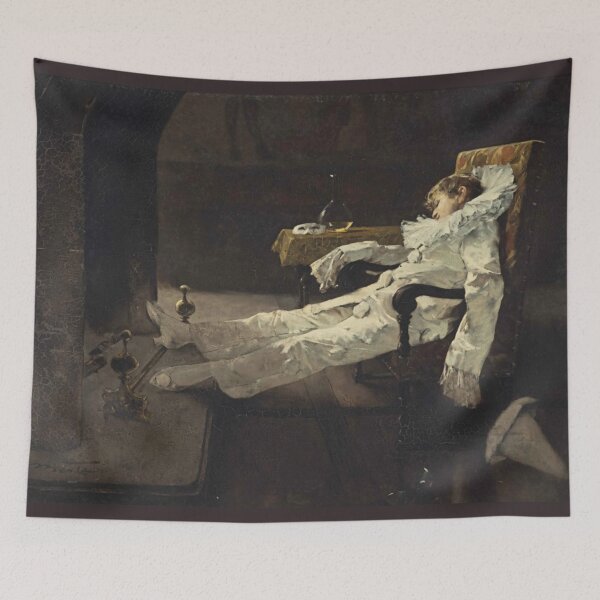 Item preview, “Pierrot’s Dream” by Édouard John Menta designed and sold by PatricianneK.