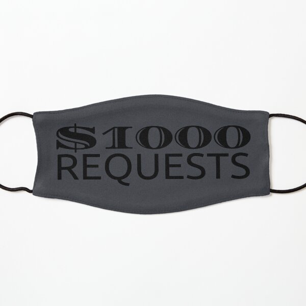 DJ $1000 Requests Kids Mask