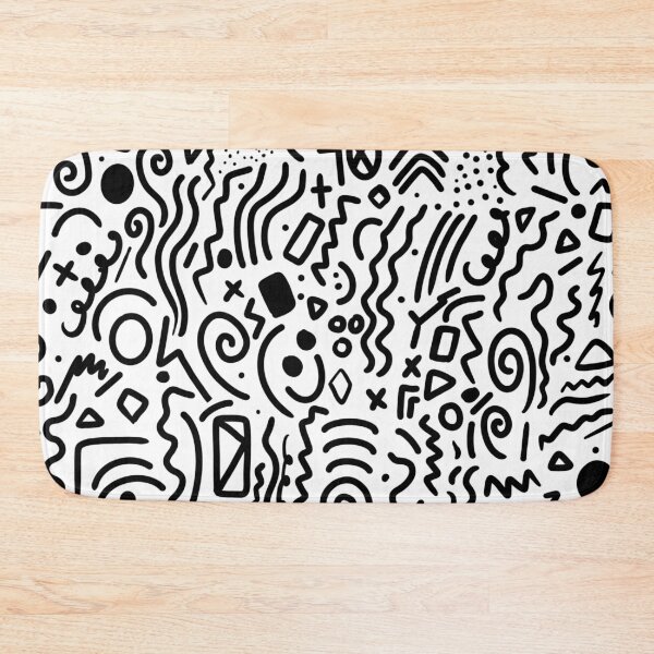 Item preview, Black & White Doodle Illustration designed and sold by ItsJacobb.
