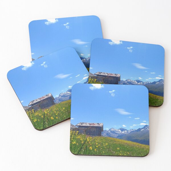 Item preview, Swiss Alpine mountain hut designed and sold by Melodie Maker art.