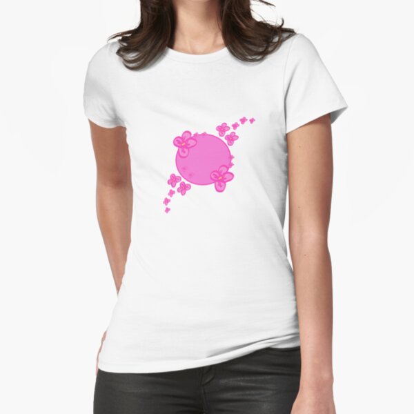 Pink Springtime Fitted T-Shirt