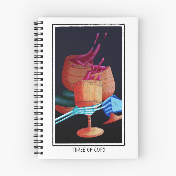 Aperçu de l'œuvre Tarot - Trois coupes créée et vendue par lintho.