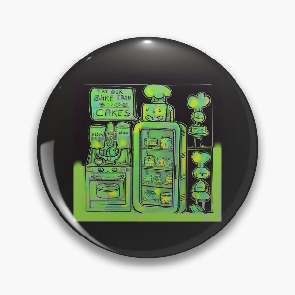 Item preview, Robot Bakery designed and sold by Gammaraybots.