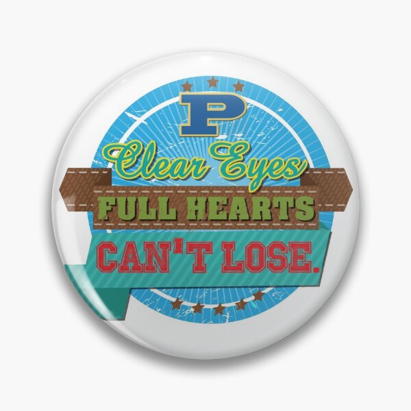 Item preview, "Clear eyes, full heart, can't lose" - Friday Night Lights designed and sold by WitchDesign.