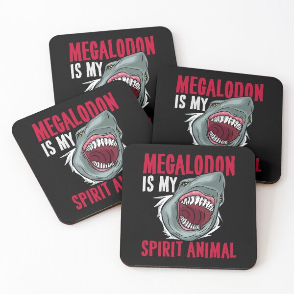 Item preview, Megalodon is my Spirit Animal - Prehictoric Shark  designed and sold by biNutz.