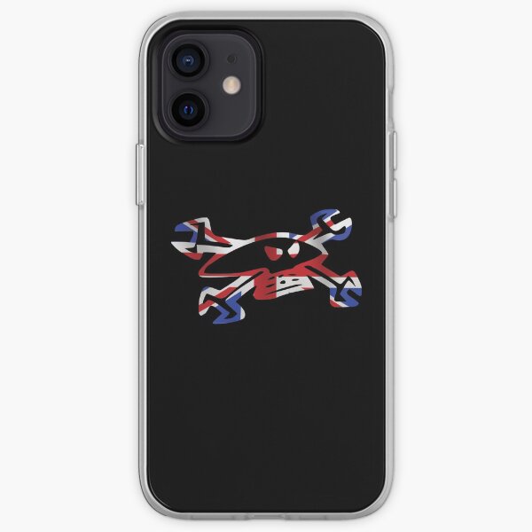 Guy Martin Skull Logo - Union Jack iPhone Soft Case
