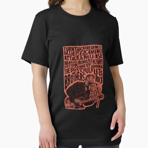 Artikel-Vorschau von Schwarzes Schlüssel-rotes T-Shirt Design, designt und verkauft von lilyvermilya.