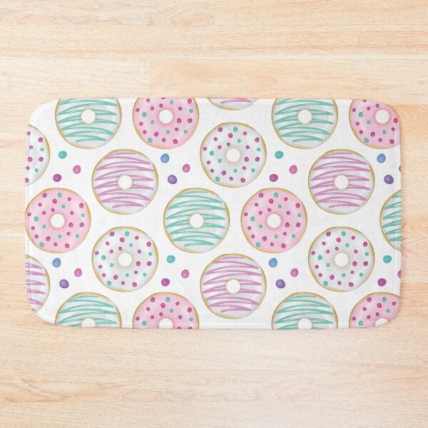 Item preview, White, Pink Donuts  designed and sold by Found Dream.