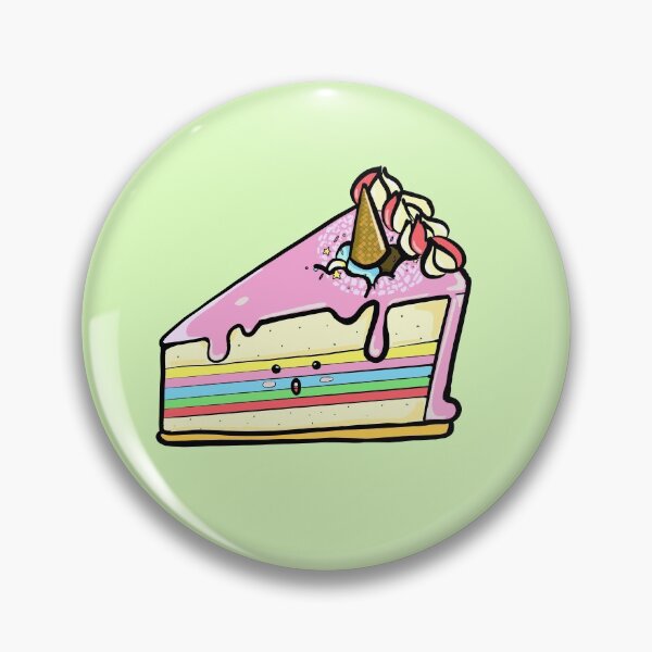 Item preview, Ice cream cone unicorn rainbow cake designed and sold by Notonlymilk.