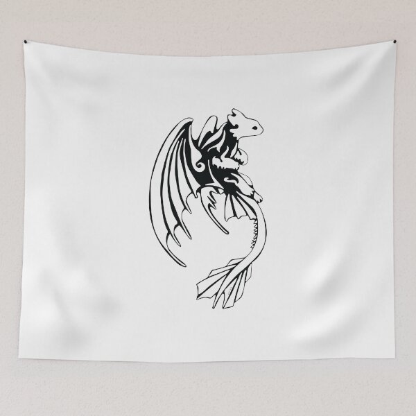 Item preview, light fury tribal style designed and sold by Texicola.