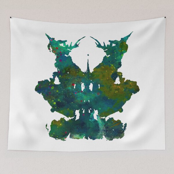 Item preview, Rorschach inkblot test 09 designed and sold by EvasDreams.