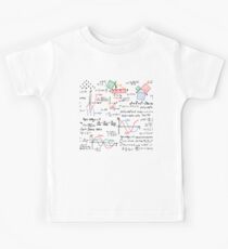 Mathematik Formeln Zahlen Kinder T-Shirt