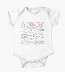 Mathematics Formulas Numbers One Piece - Short Sleeve