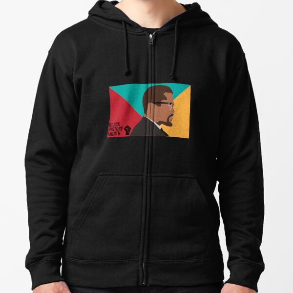 malcolm x college hoodie
