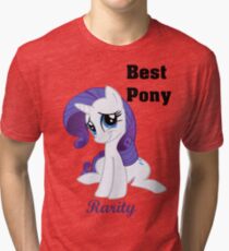 Rarity Best Pony T-Shirt Tri-blend T-Shirt