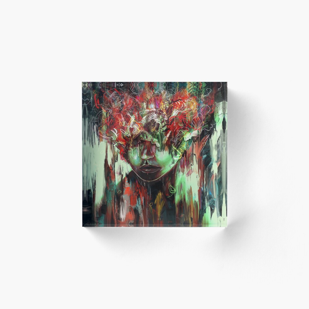 Chaotic Mind Art Board Print