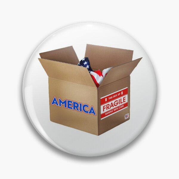 Item preview, AMERICA is fragile designed and sold by Val Goretsky.