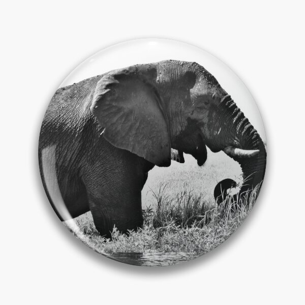 Item preview, Solitary Elephant designed and sold by Regina Landeck.