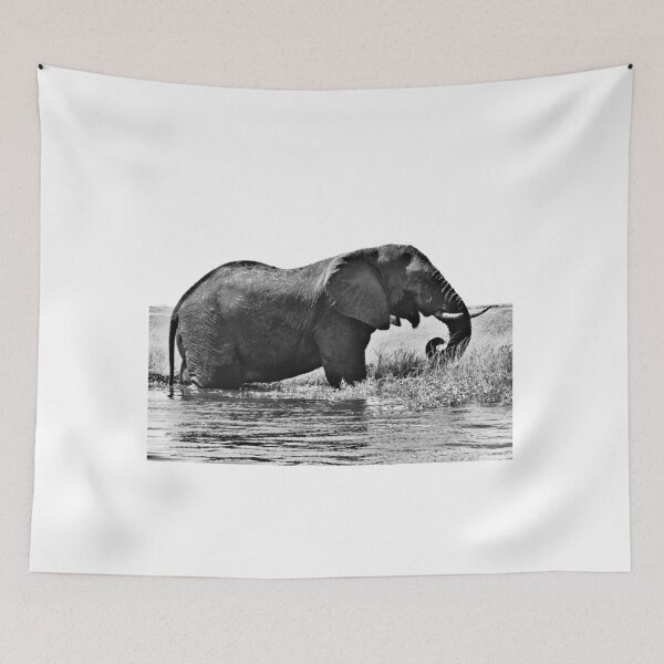 Item preview, Solitary Elephant designed and sold by Regina Landeck.