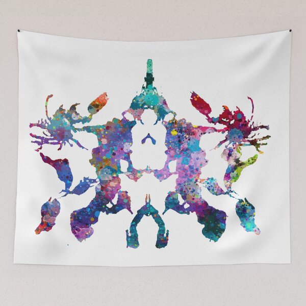 Item preview, Rorschach inkblot test 10 designed and sold by EvasDreams.