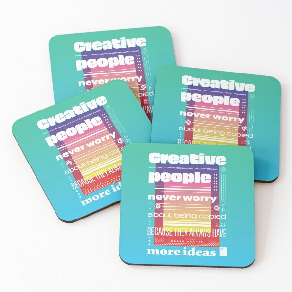 Item preview, Creative people never worry about being copied because they always have more ideas designed and sold by quotesonposters.