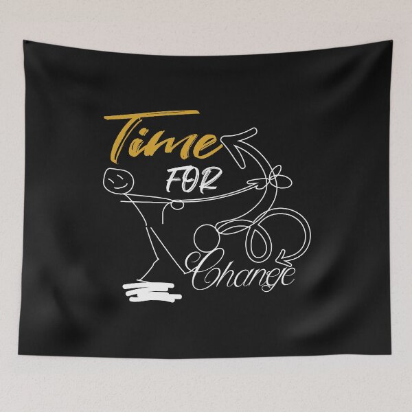 Item preview, Time for change T-Shirt Color Option designed and sold by MjdFuture.