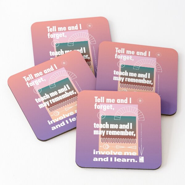 Item preview, Tell me and I forget, teach me and I may remember, involve me and I learn designed and sold by quotesonposters.