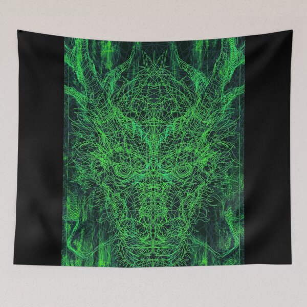 Item preview, NEON DRAGON (green) designed and sold by Bolzak.