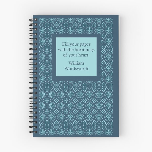 Item preview, William Wordsworth Quote - Antique Pattern designed and sold by WritersSpot.