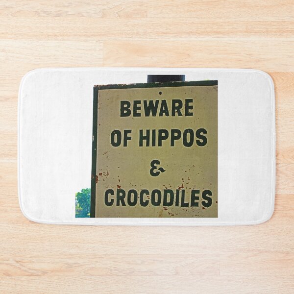 Item preview, Don't go swimming here! designed and sold by Regina Landeck.