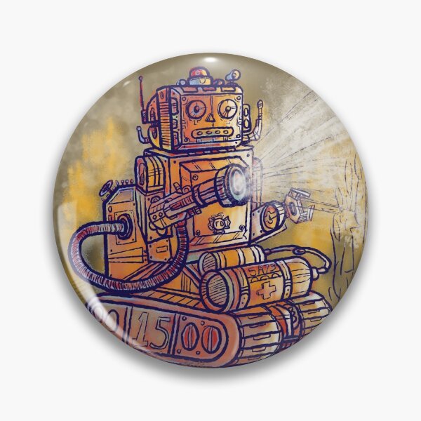 Item preview, Fire fighter robot designed and sold by Gammaraybots.