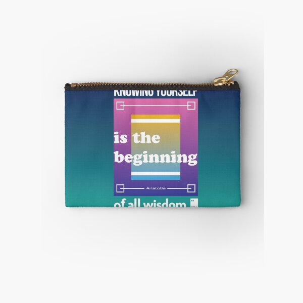 Item preview, Knowing yourself is the beginning of all wisdom designed and sold by quotesonposters.