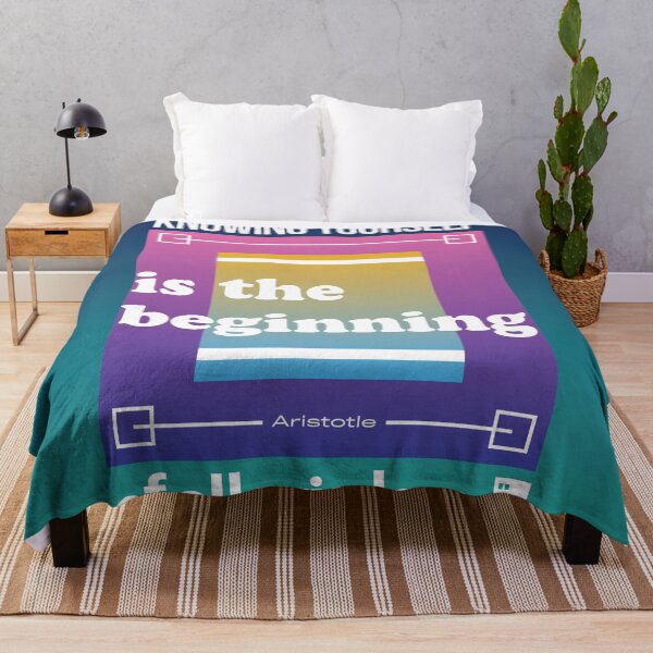 Item preview, Knowing yourself is the beginning of all wisdom designed and sold by quotesonposters.