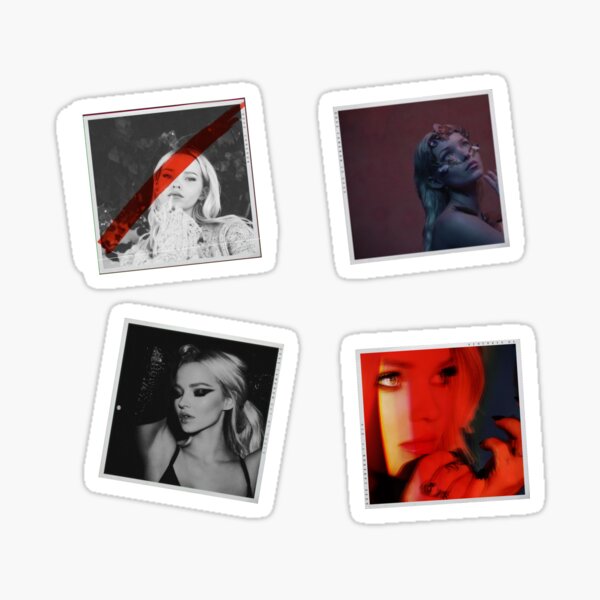 Dove Cameron Discography (Blutunterlaufen, Verschwendung, so gut, berührungslos, erinnere dich an mich) Sticker