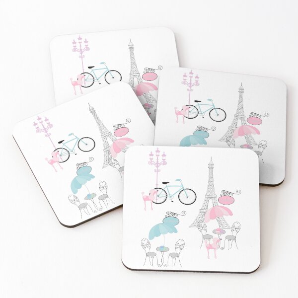 Item preview, Le Bistro - White designed and sold by HeckaDoodleDo.