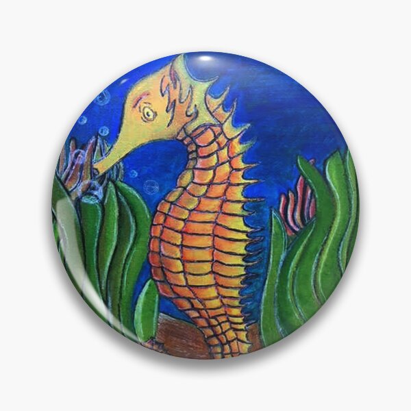 Item preview, Summer Seahorse designed and sold by CHEsWorldofArt.
